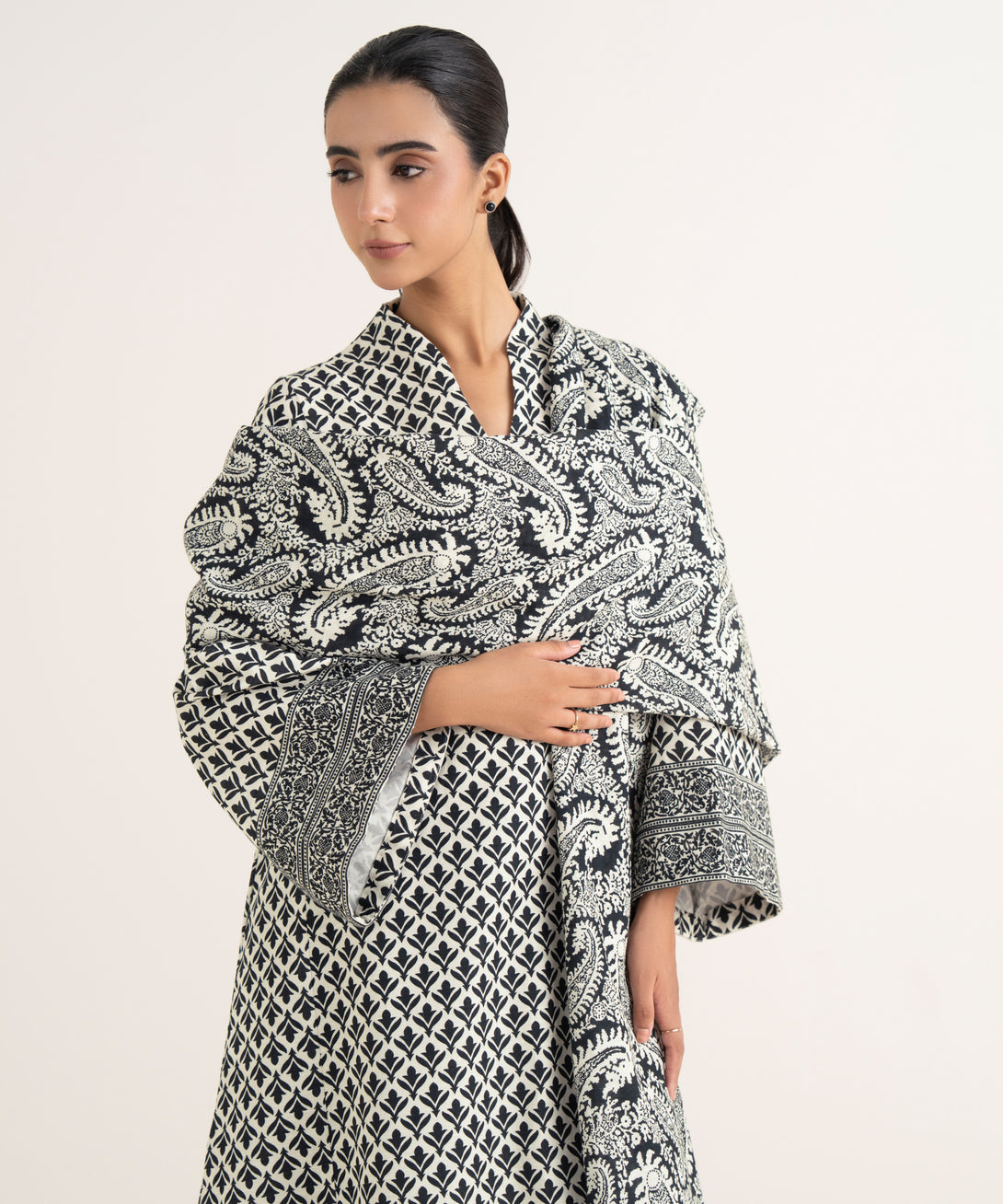 Women's Unstitched Lawn Printed Multi Three Piece Suit