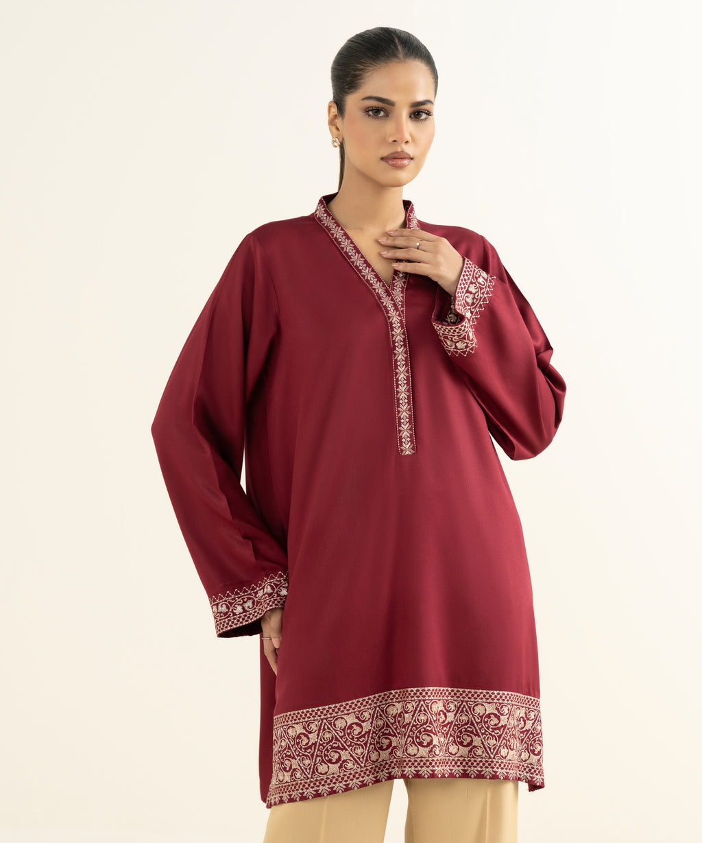 Embroidered Bedford Shirt