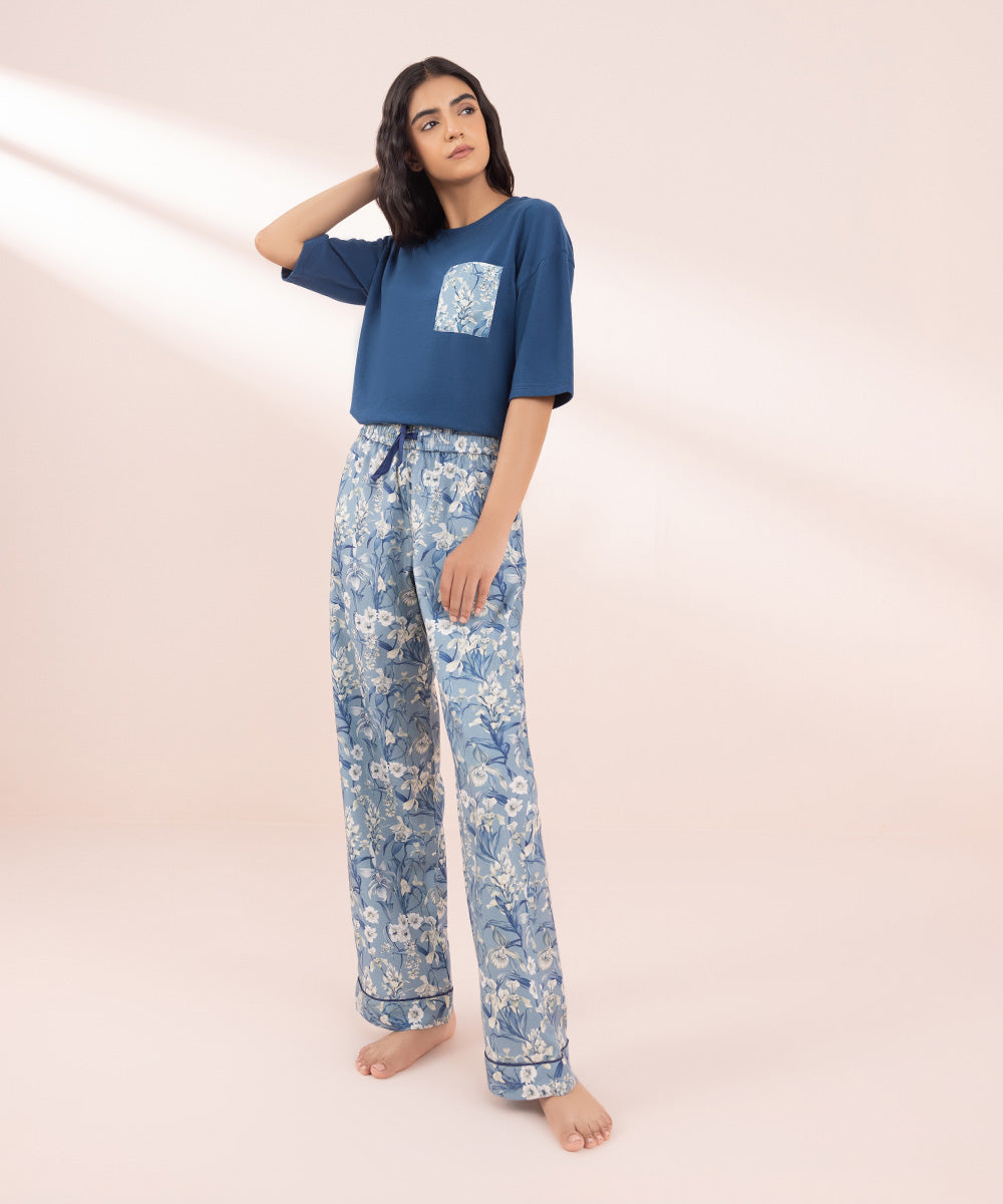 Women's Sleepwear Printed Trousers