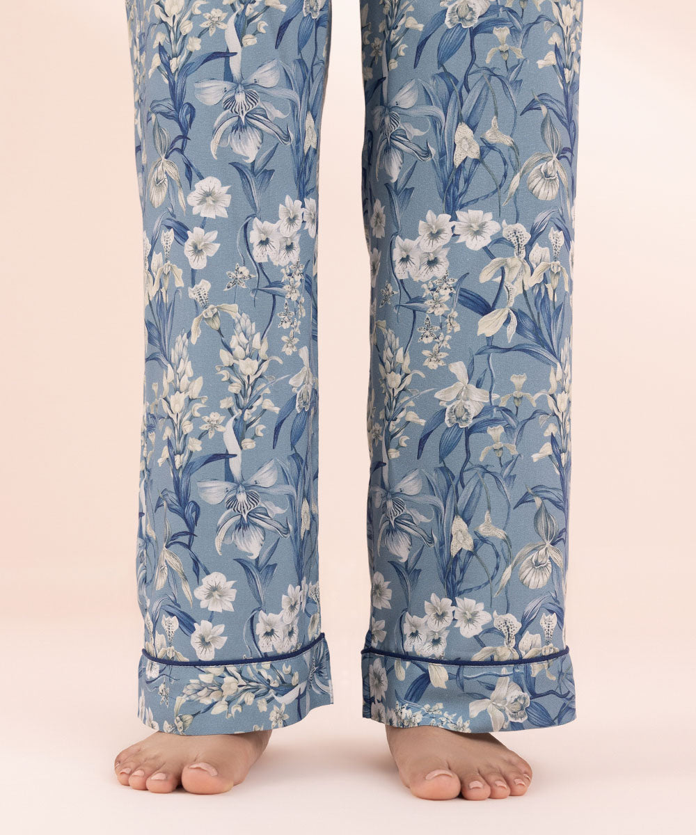 Women's Sleepwear Printed Viscose Pj Set