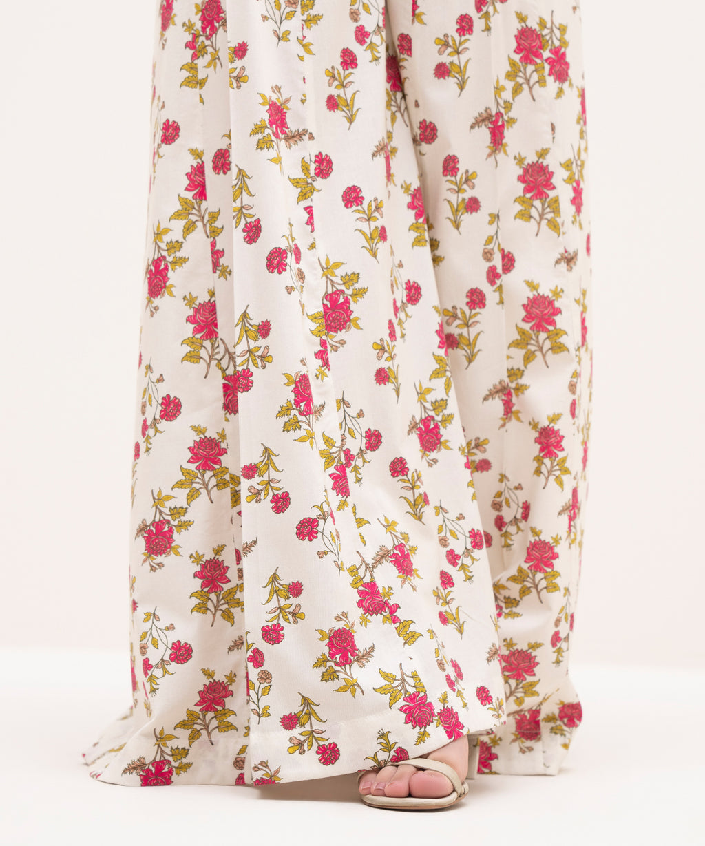 Printed Cotton Viscose Sharara