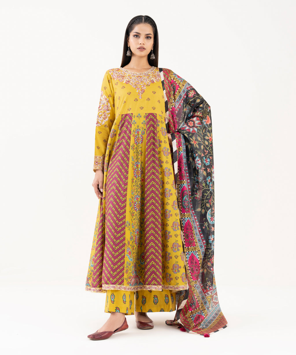 Printed Silk Dupatta