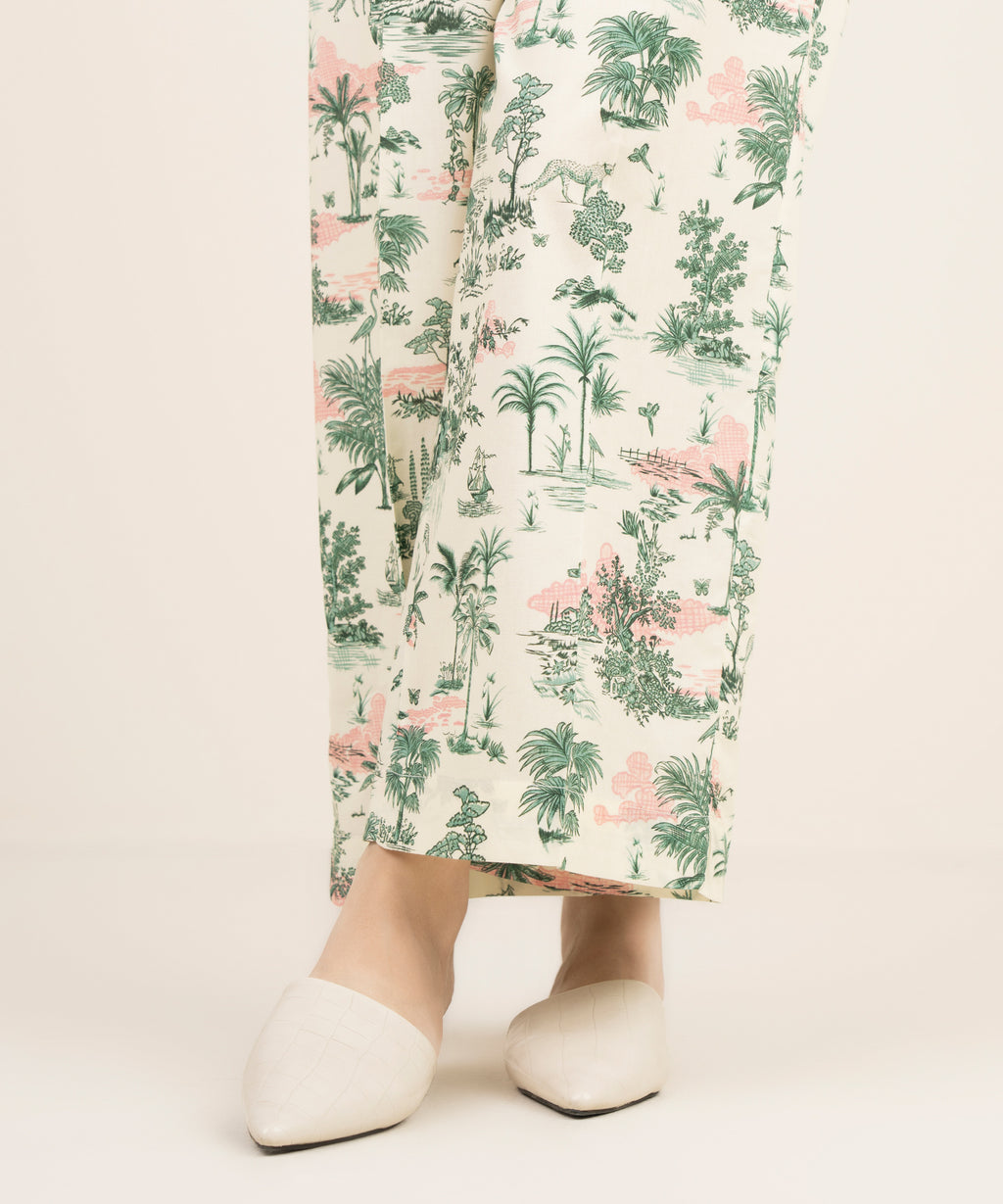 Women's RTW Cotton Viscose Printed Multi Culottes