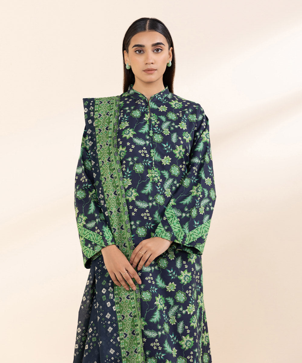 2 Piece - Printed Lawn Suit