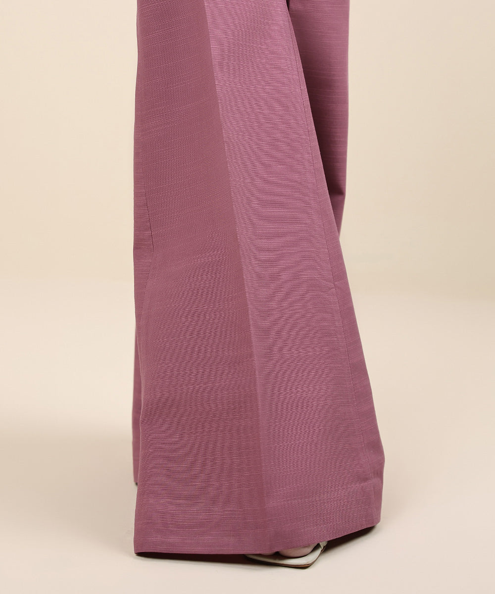 Dyed Khaddar Trousers