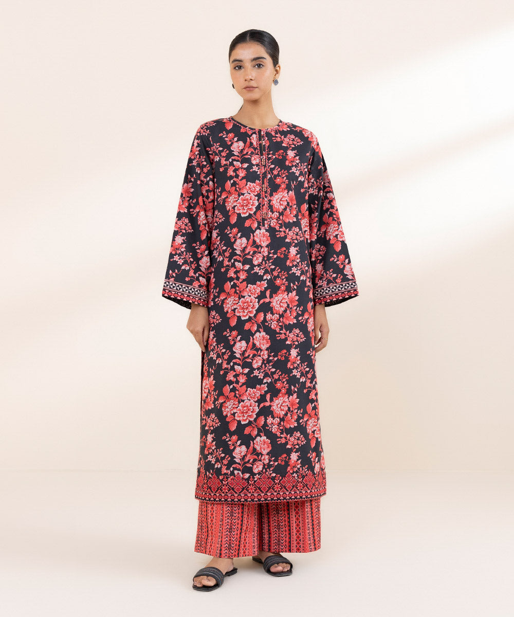 2 Piece - Embroidered Lawn Suit