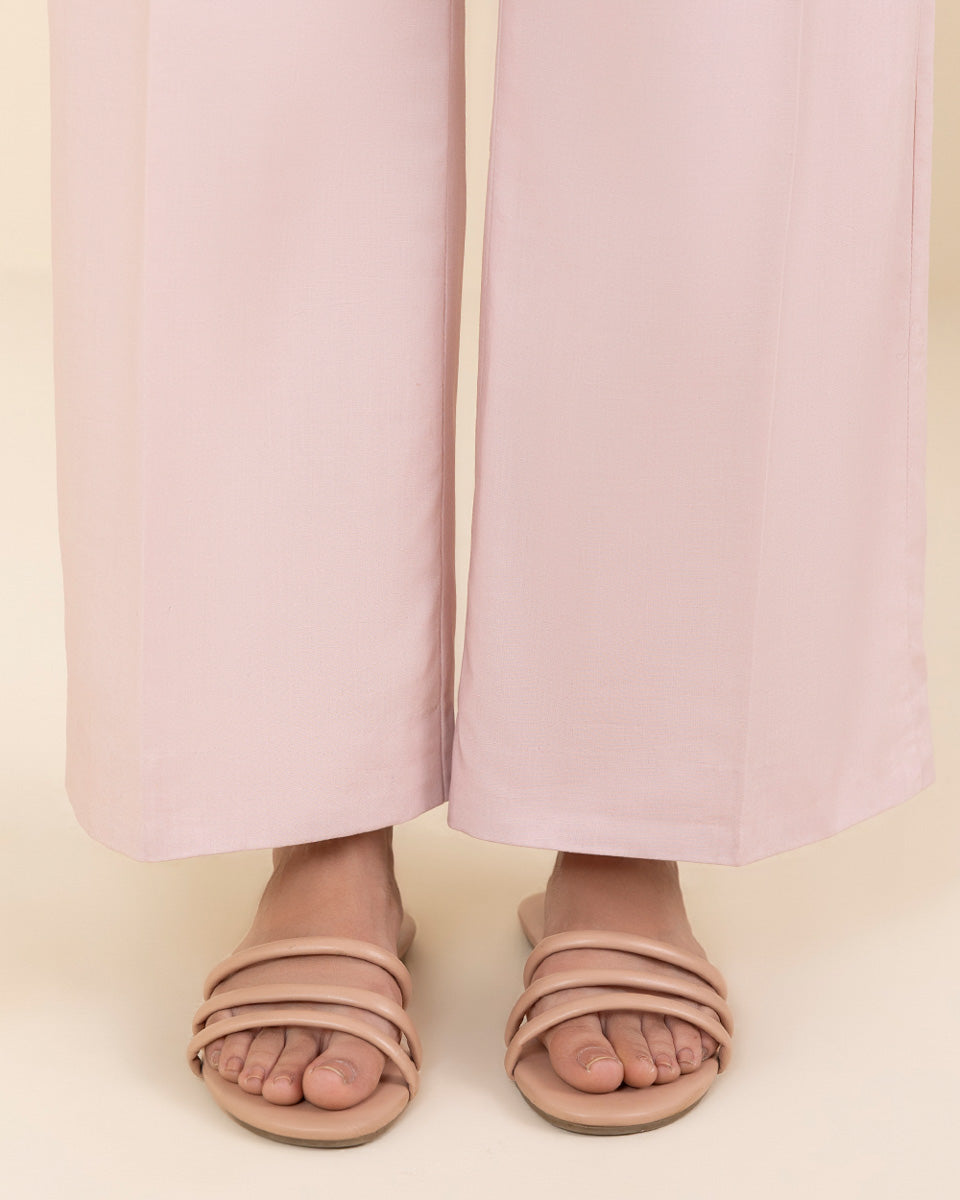 Unstitched Women's Pink Lawn 3 Piece Suit