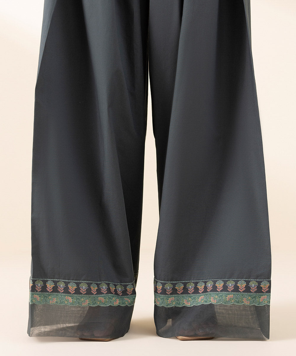 Women's Unstitched Textured Lawn Embroidered Grey 3 Piece Suit