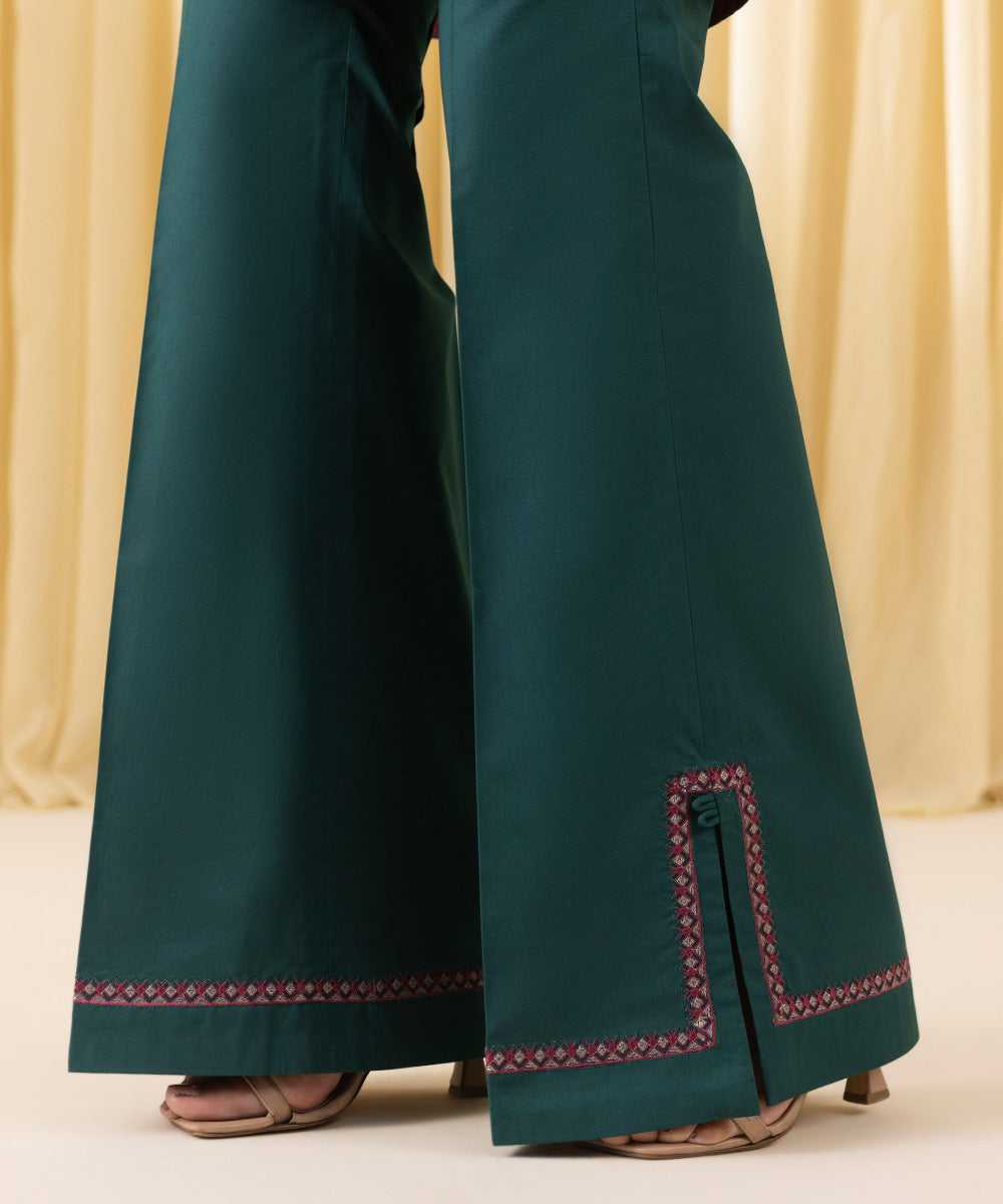 Unstitched Women's Green Cross Hatch 3 Piece Suit