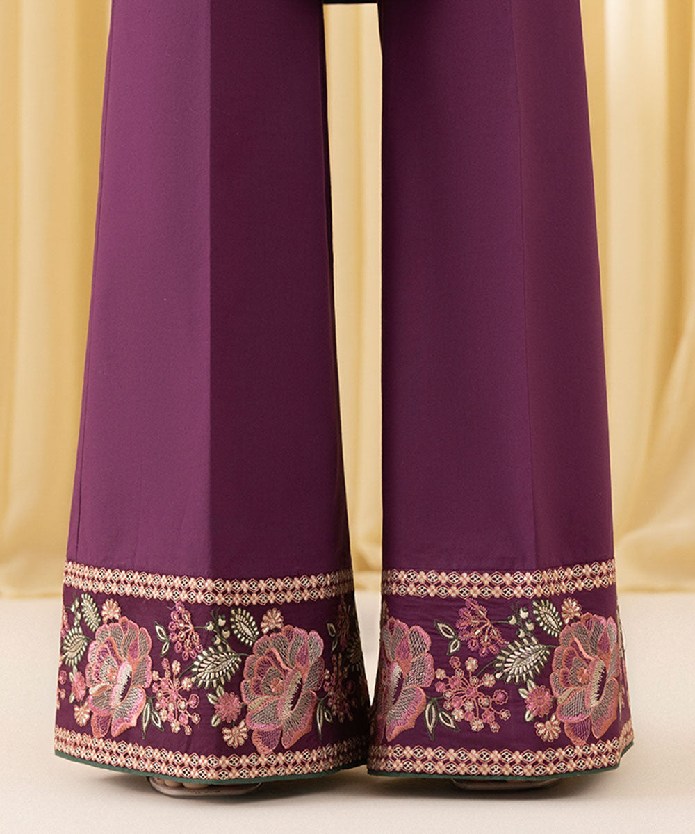 Unstitched Women's Pink Cross Hatch 3 Piece Suit