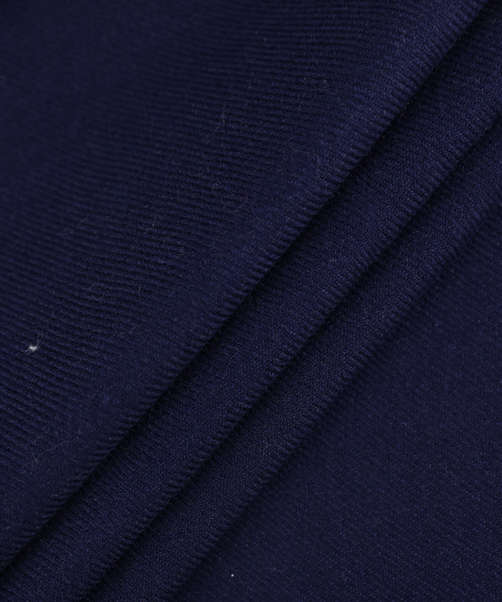 Men's Unstitched Navy Premium Wash & Wear Full Suit Fabric