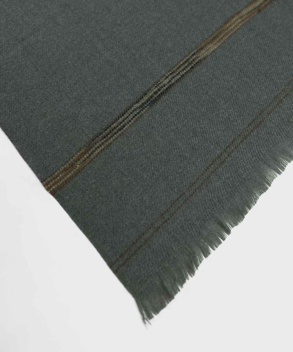 Men's Unstitched Grey Premium Shawl Full Suit Fabric