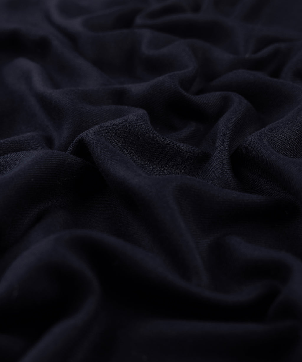 Men Unstitched Wool Blend Blue Full Suit Fabric