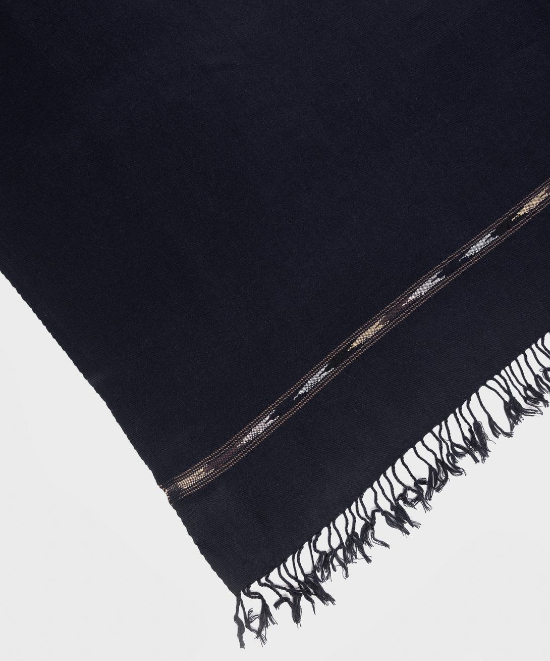 Men Unstitched Wool Blend Blue Full Suit Fabric