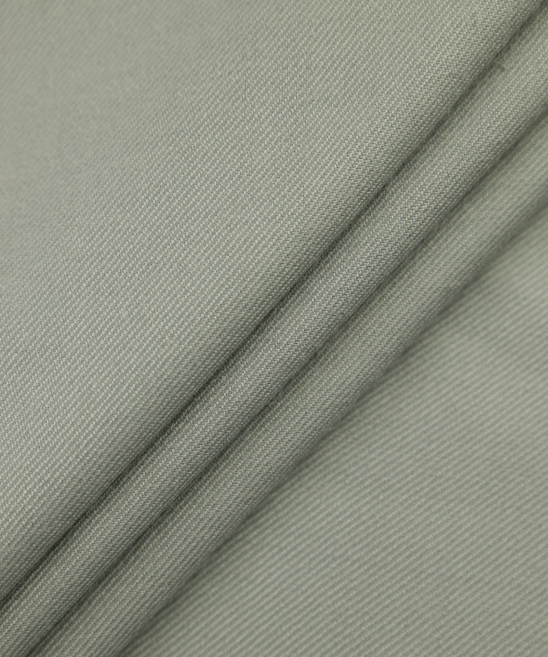 Men Unstitched Wool Blend Green Full Suit Fabric