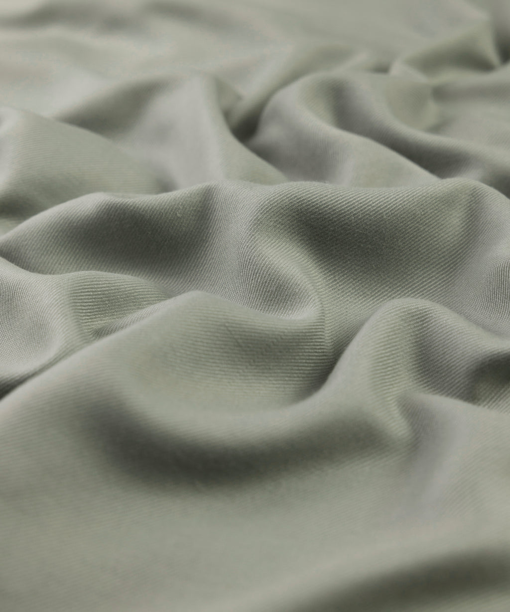 Men Unstitched Wool Blend Green Full Suit Fabric