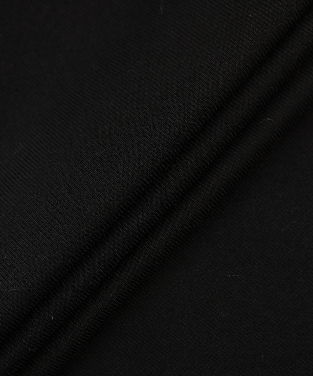 Men Unstitched Wool Blend Black Full Suit Fabric