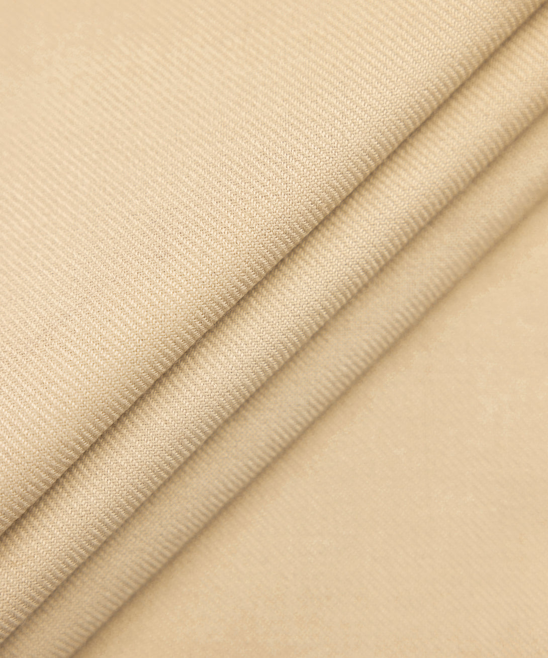 Men Unstitched Wool Blend Beige Full Suit Fabric