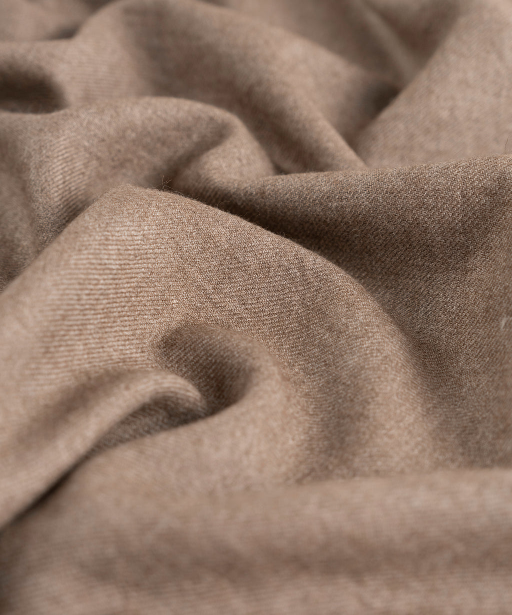 Men Unstitched Wool Blend Beige Full Suit Fabric