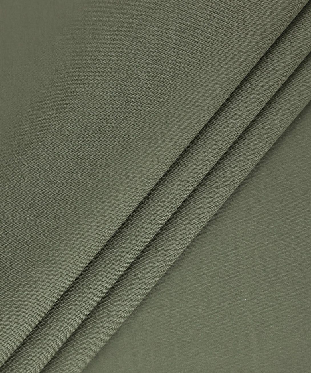 Men Unstitched Cotton Green Full Suit Fabric
