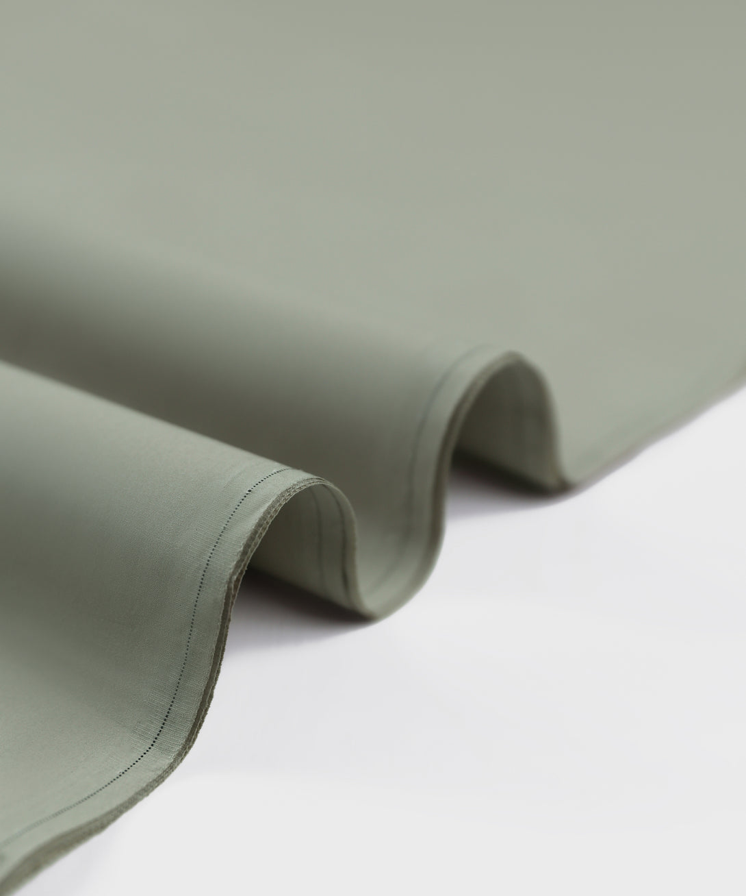 Men Unstitched Cotton Green Full Suit Fabric