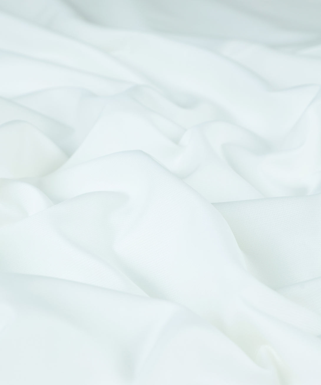 Men Unstitched Cotton Off White Full Suit Fabric