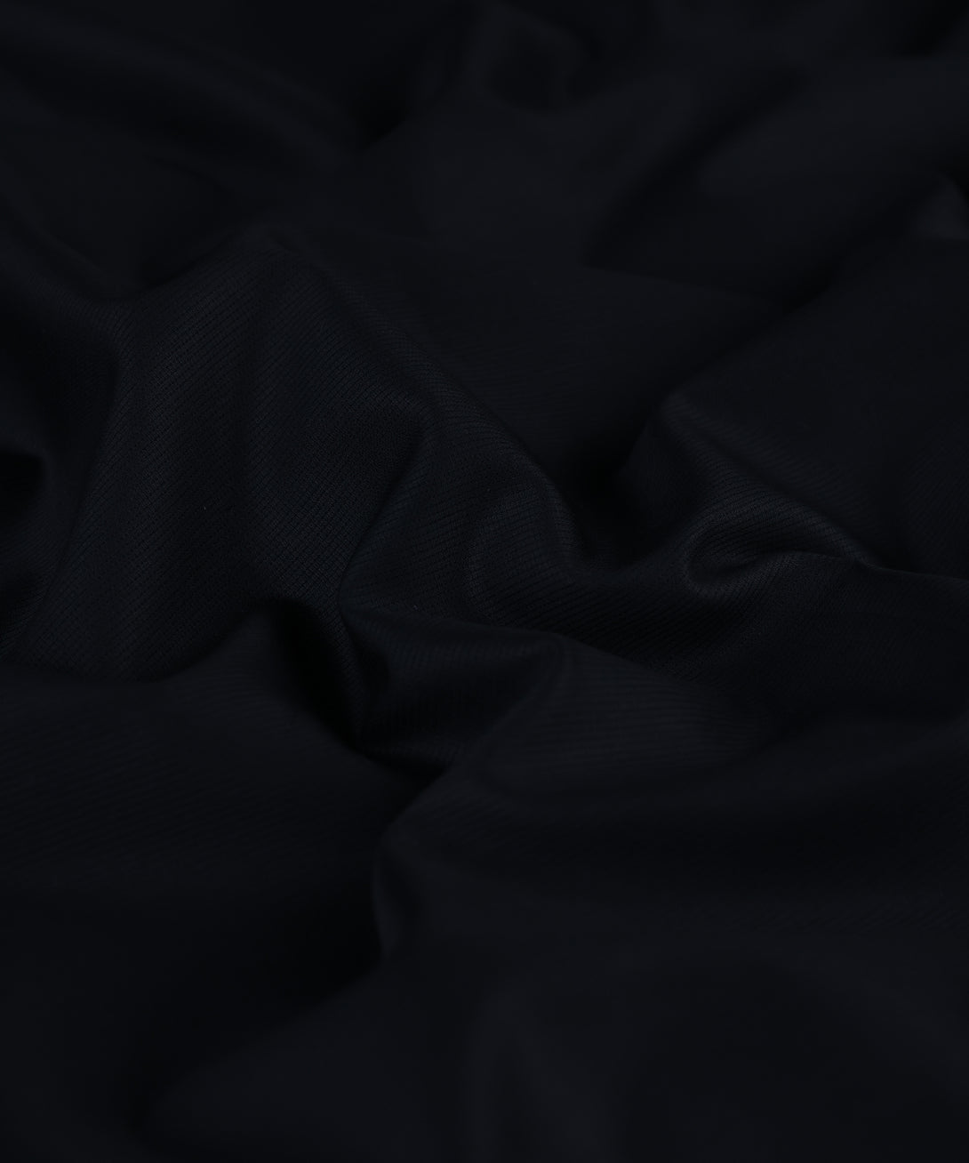 Men Unstitched Cotton Black Full Suit Fabric
