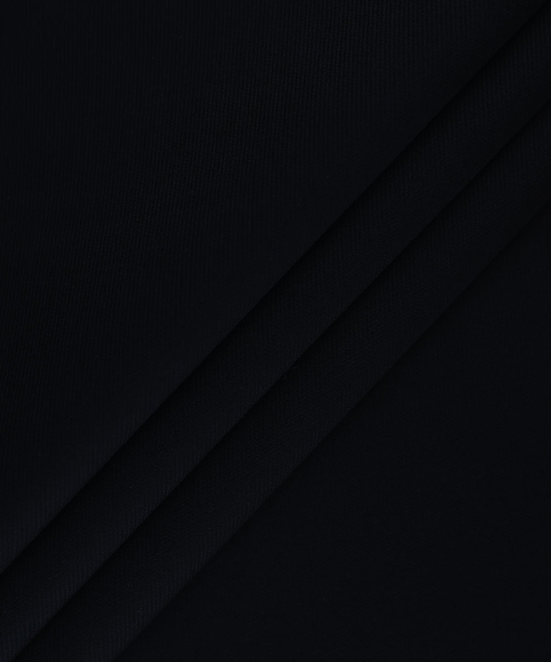 Men Unstitched Cotton Black Full Suit Fabric