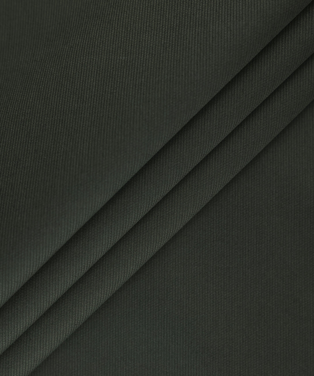 Men Unstitched Cotton Green Full Suit Fabric