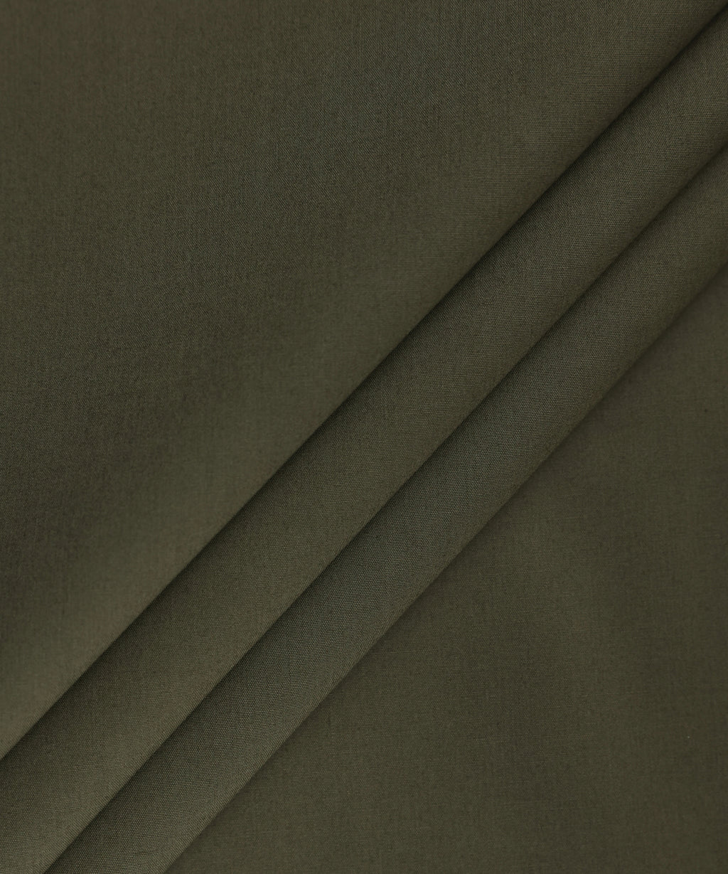 Men Unstitched Cotton Beige Full Suit Fabric