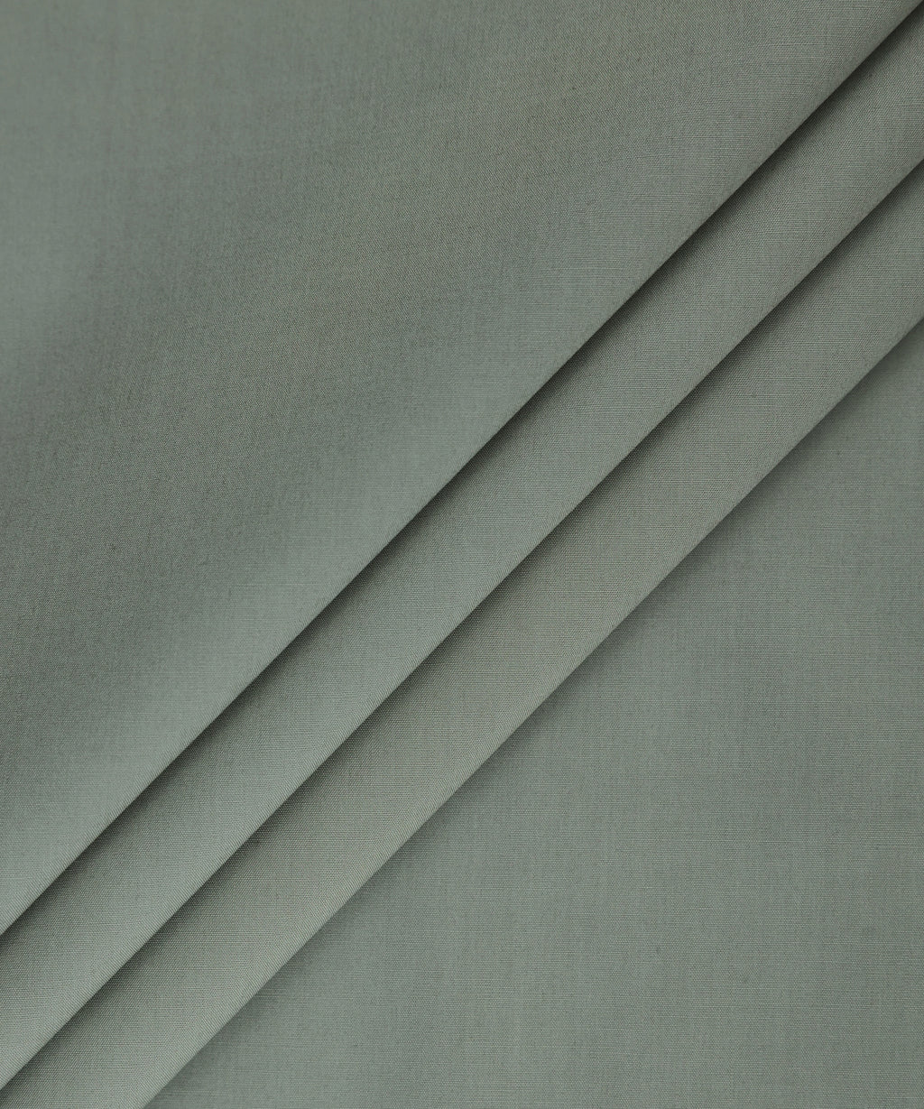 Men Unstitched Cotton Grey Full Suit Fabric
