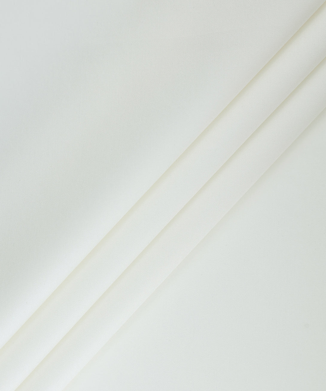 Men Unstitched Cotton Off White Full Suit Fabric