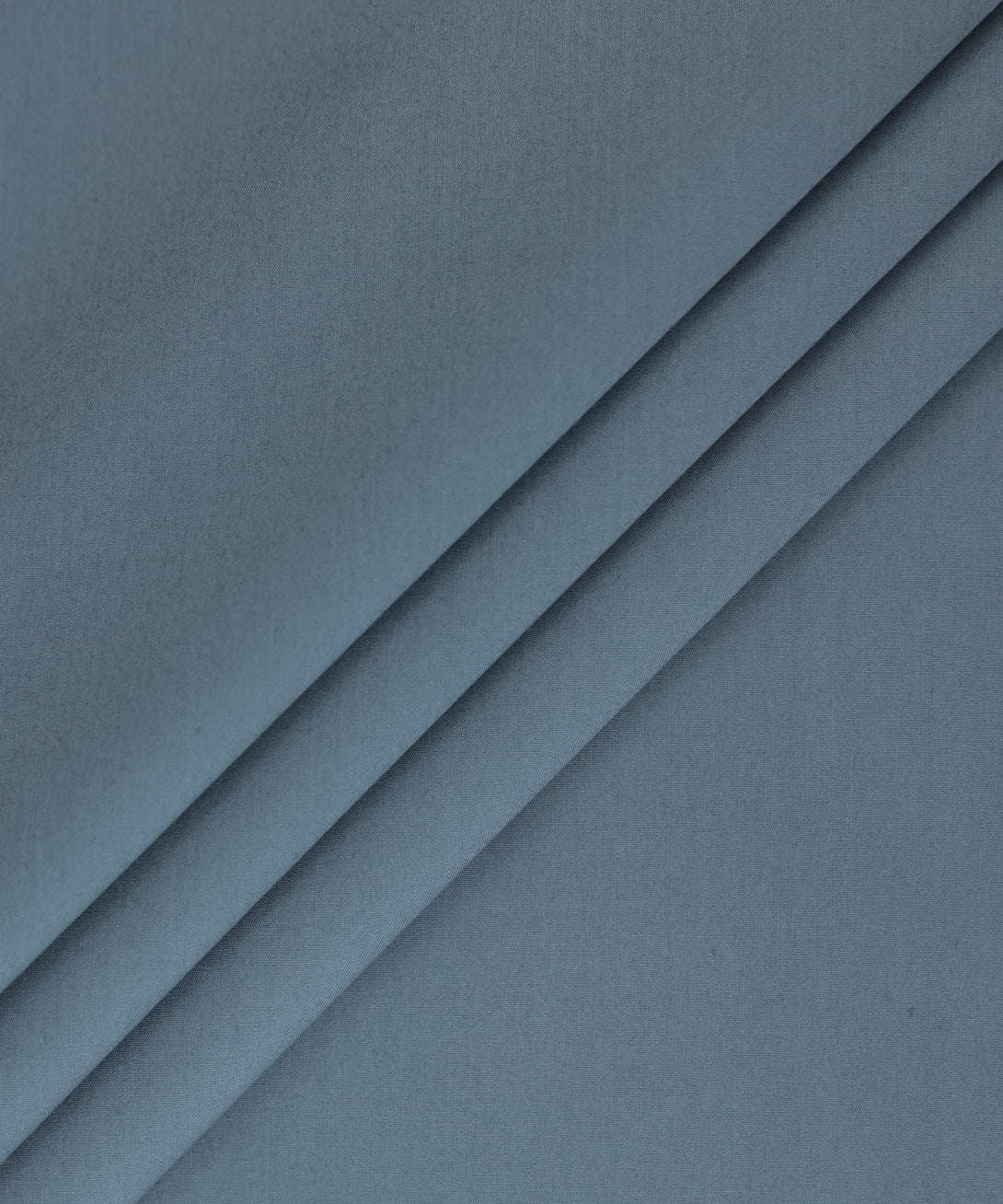 Men Unstitched Cotton Blue Full Suit Fabric
