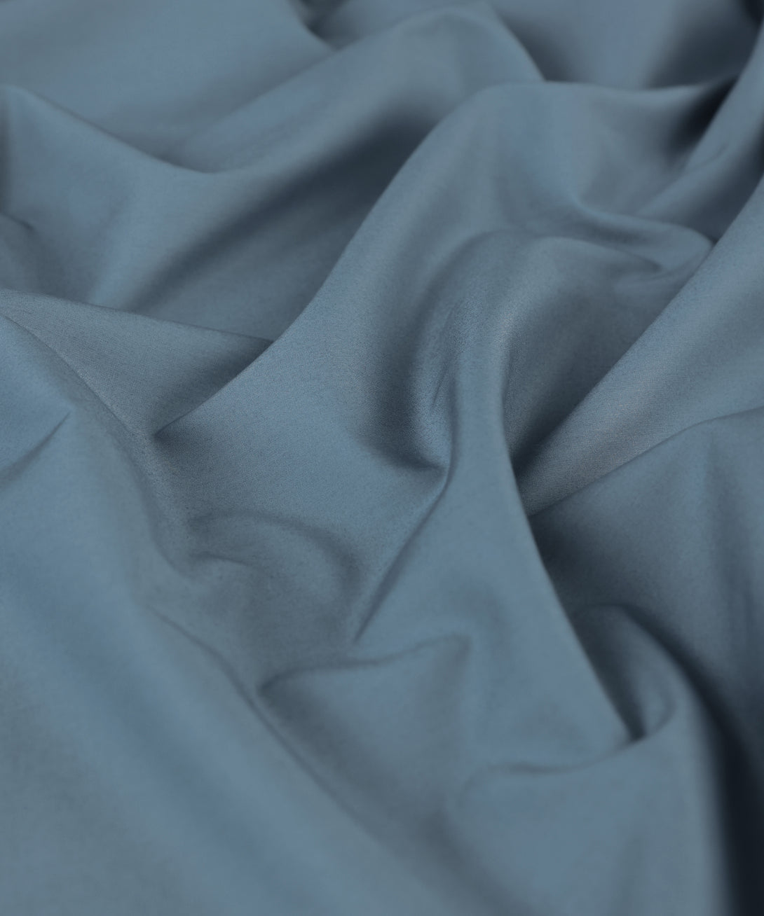 Men Unstitched Cotton Blue Full Suit Fabric