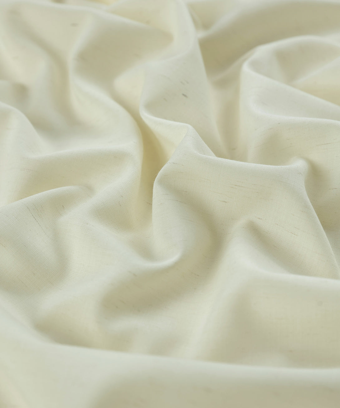 Men Unstitched Viscose Off White Full Suit Fabric 
