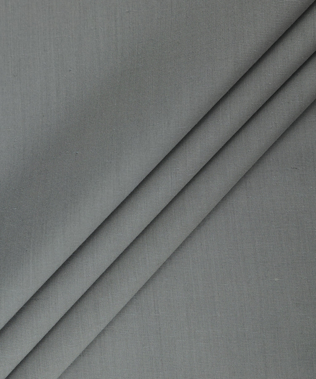 Men Unstitched Viscose Grey Full Suit Fabric 