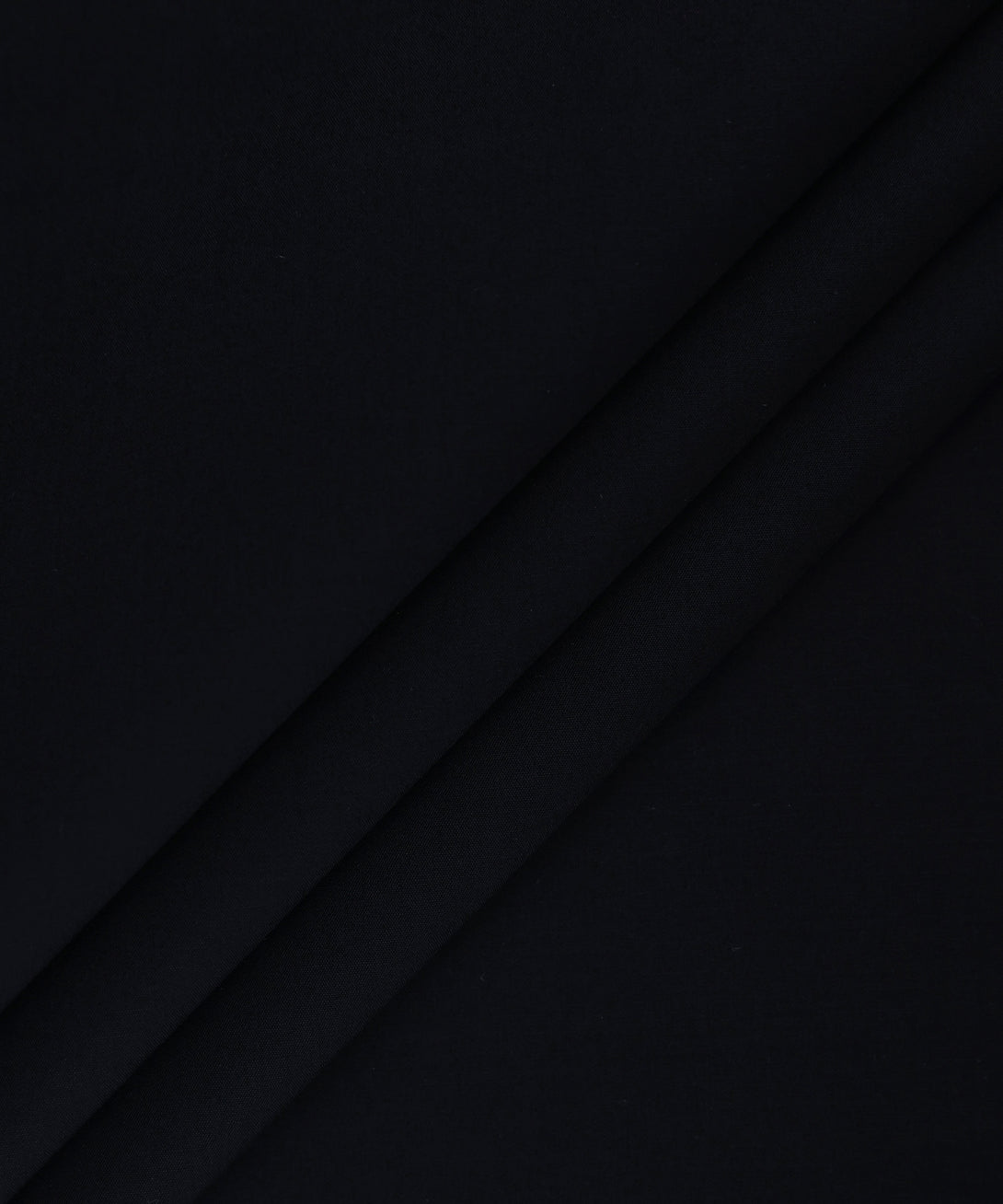 Men Unstitched Cotton Black Full Suit Fabric