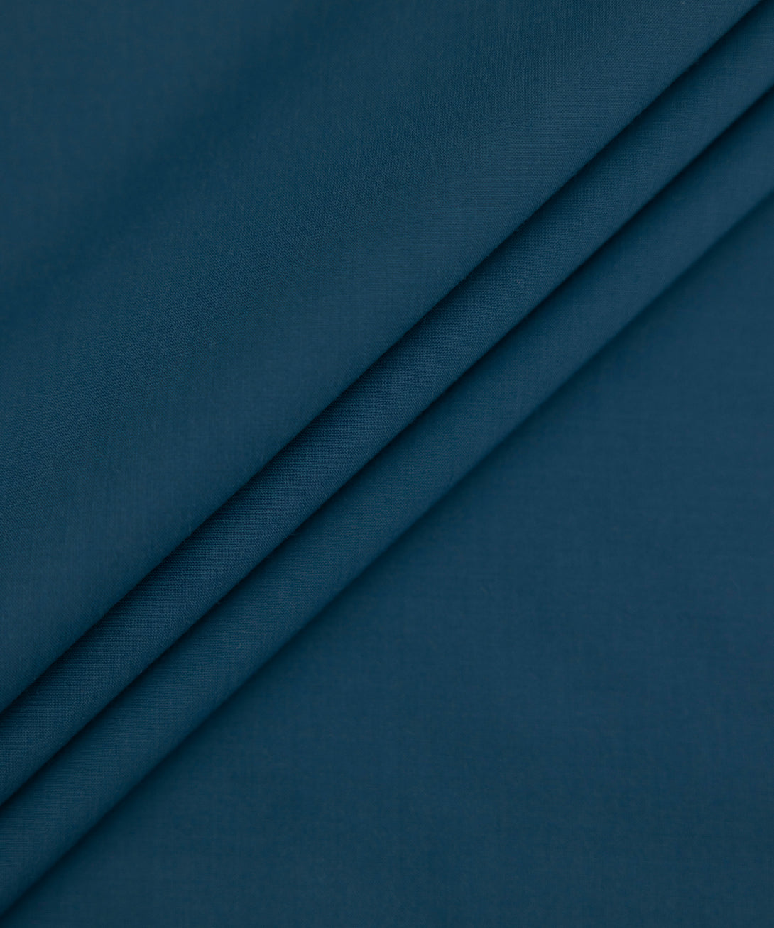Men Unstitched Blended Blue Full Suit Fabric