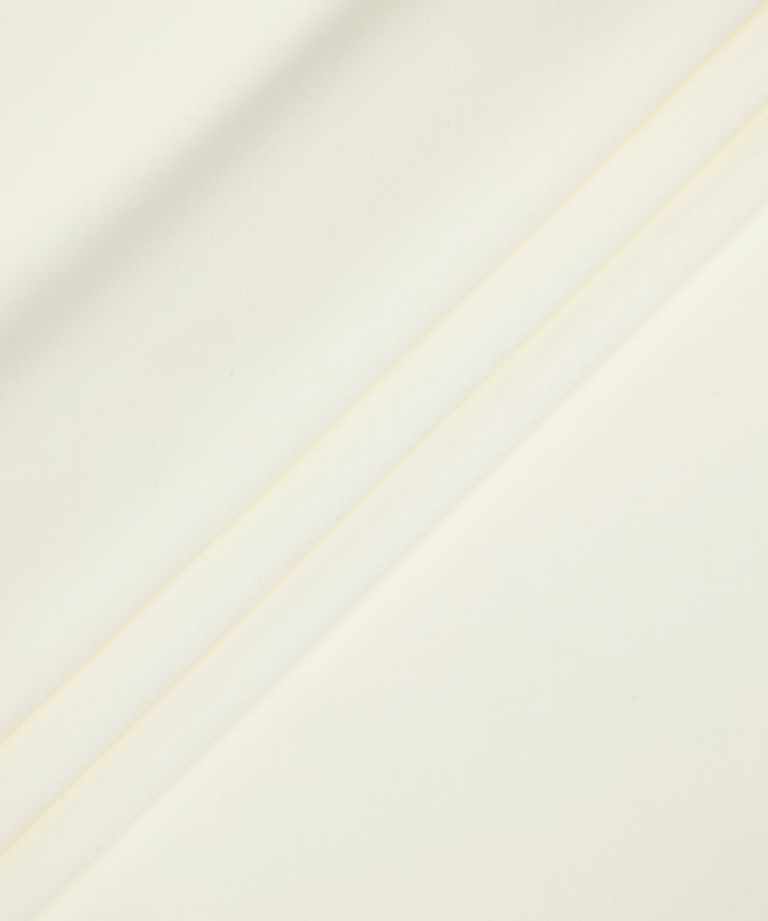 Men Unstitched Blended Off-White Full Suit Fabric