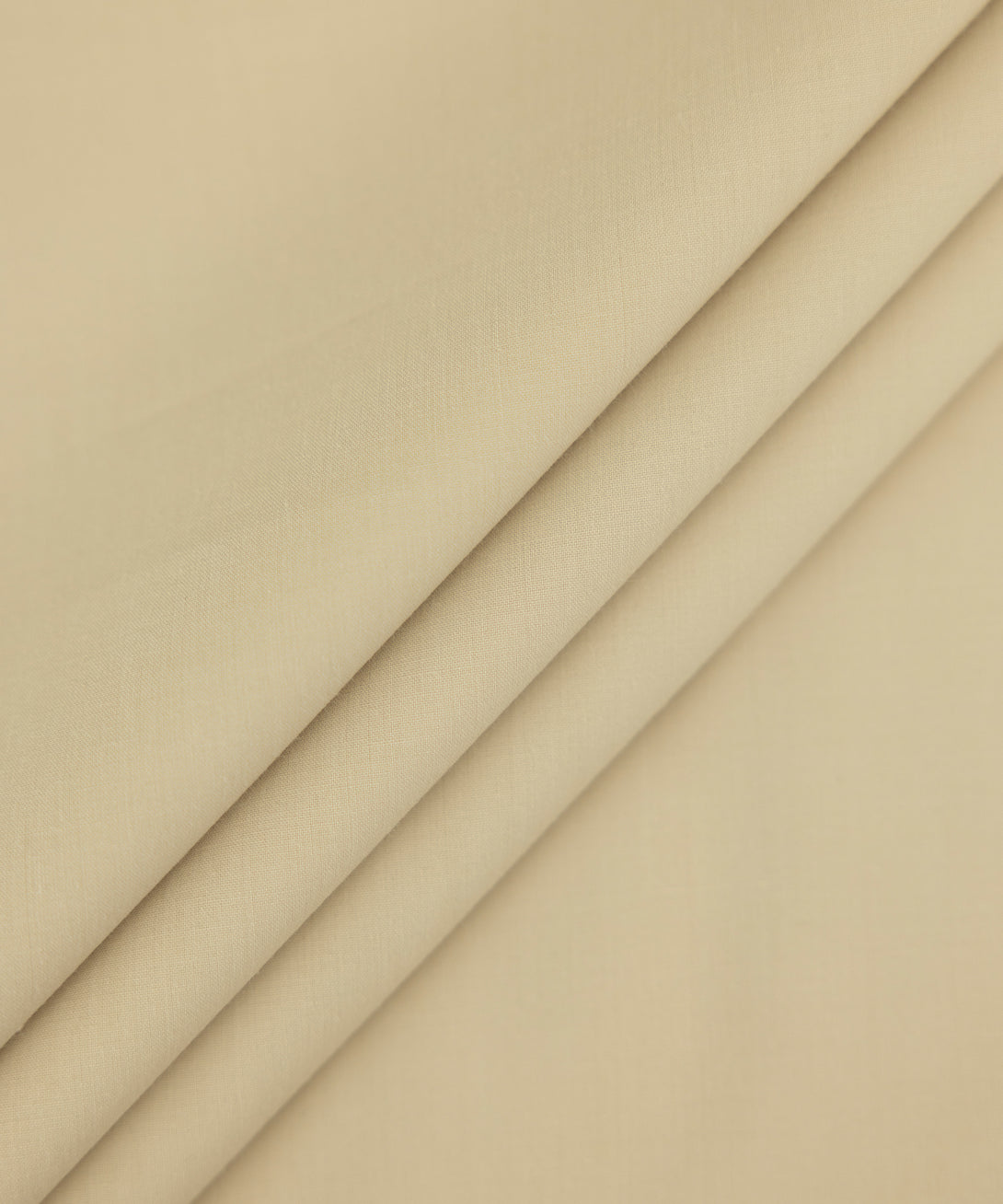 Men Unstitched Blended Beige Full Suit Fabric