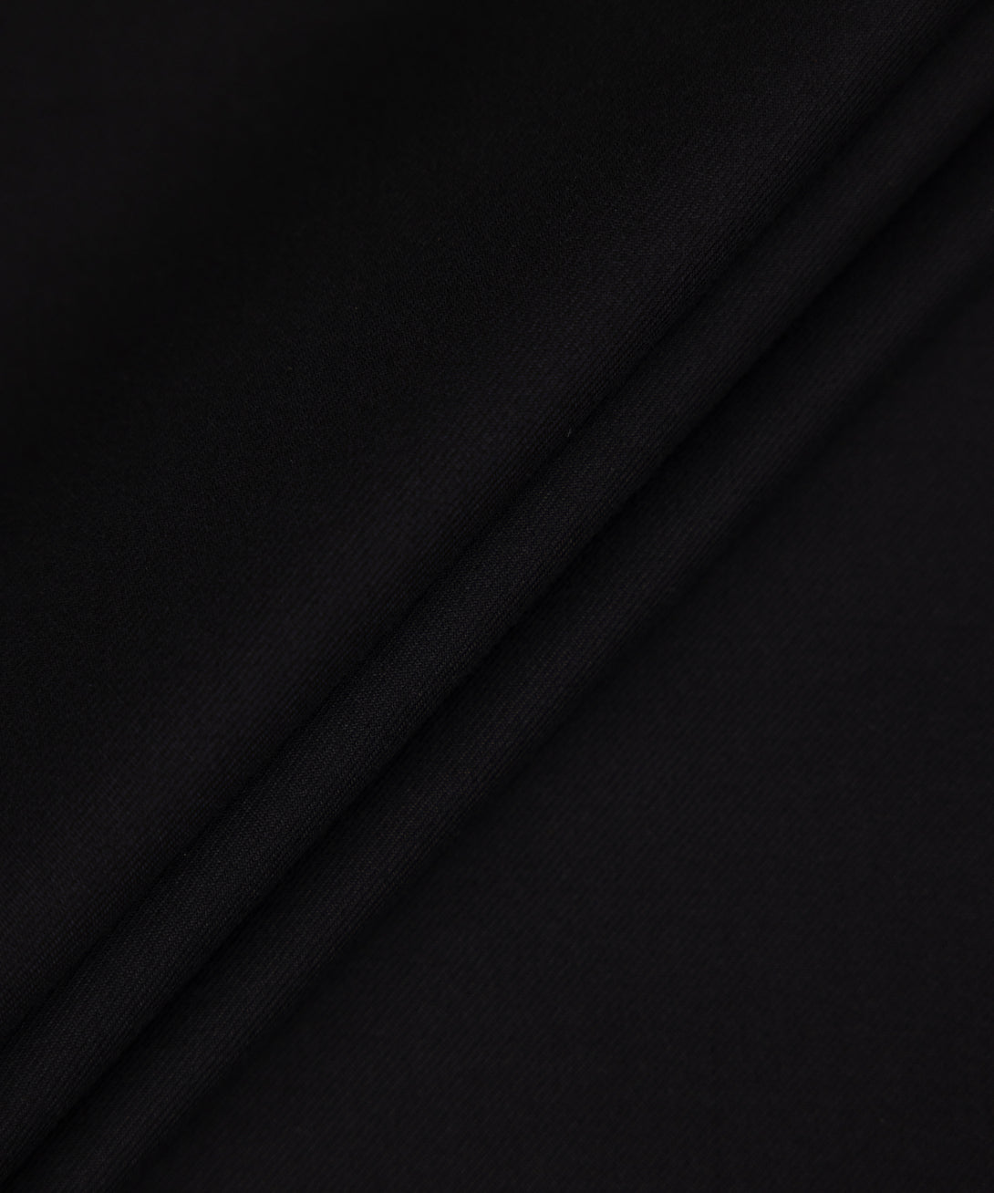 Men Unstitched Blended Black Full Suit Fabric