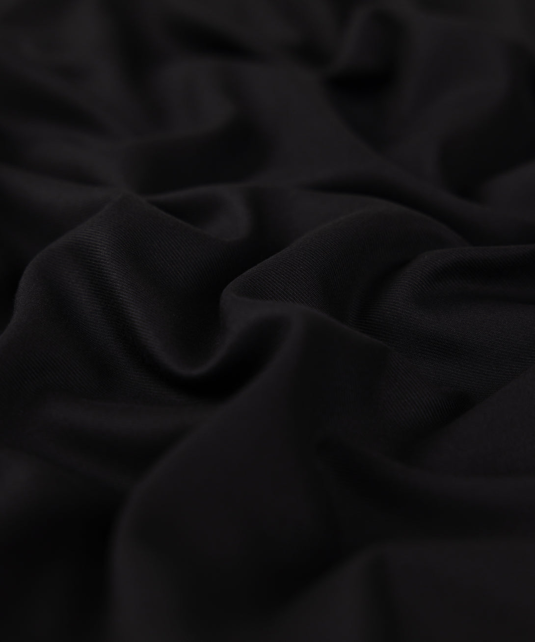 Men Unstitched Blended Black Full Suit Fabric