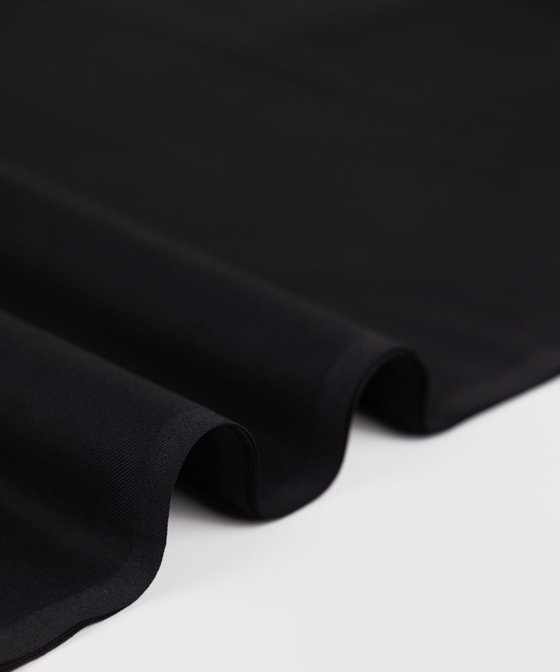 Men Unstitched Blended Black Full Suit Fabric