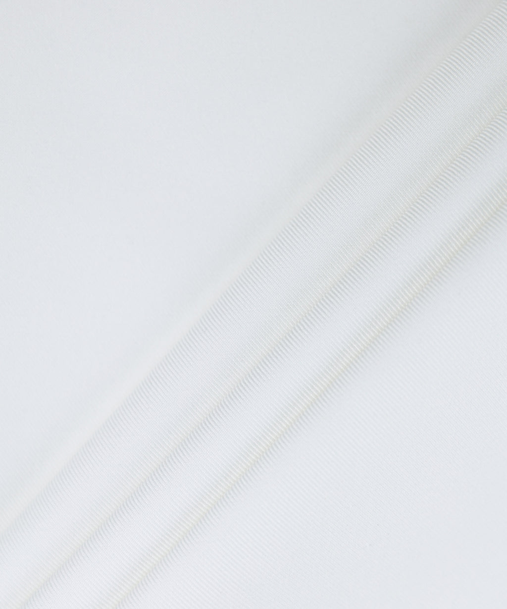 Men Unstitched Viscose White Full Suit Fabric