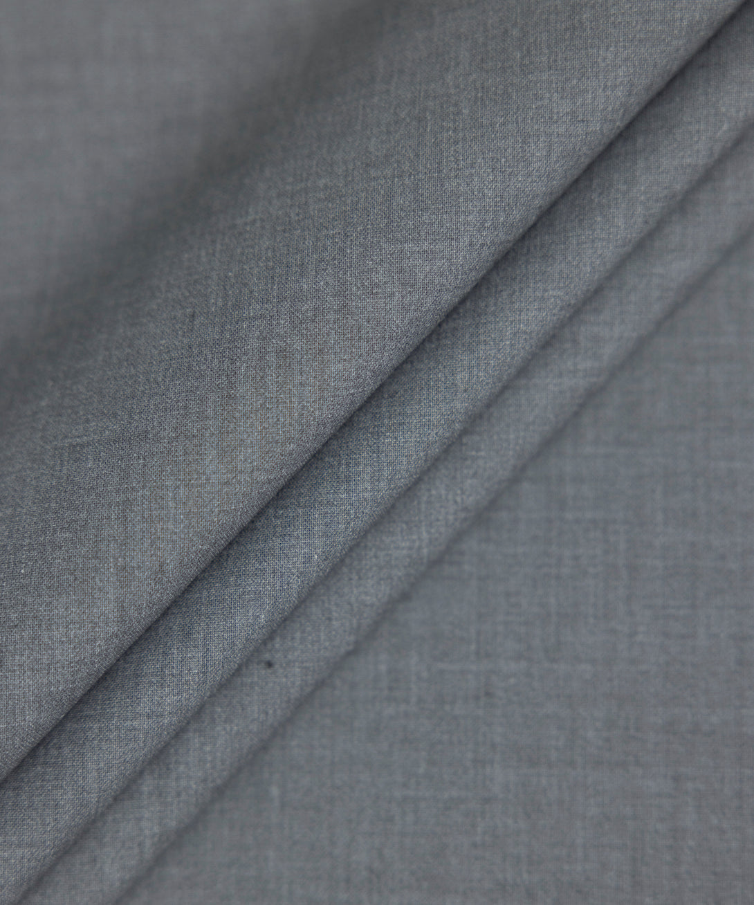Men Unstitched Blended Grey Full Suit Fabric