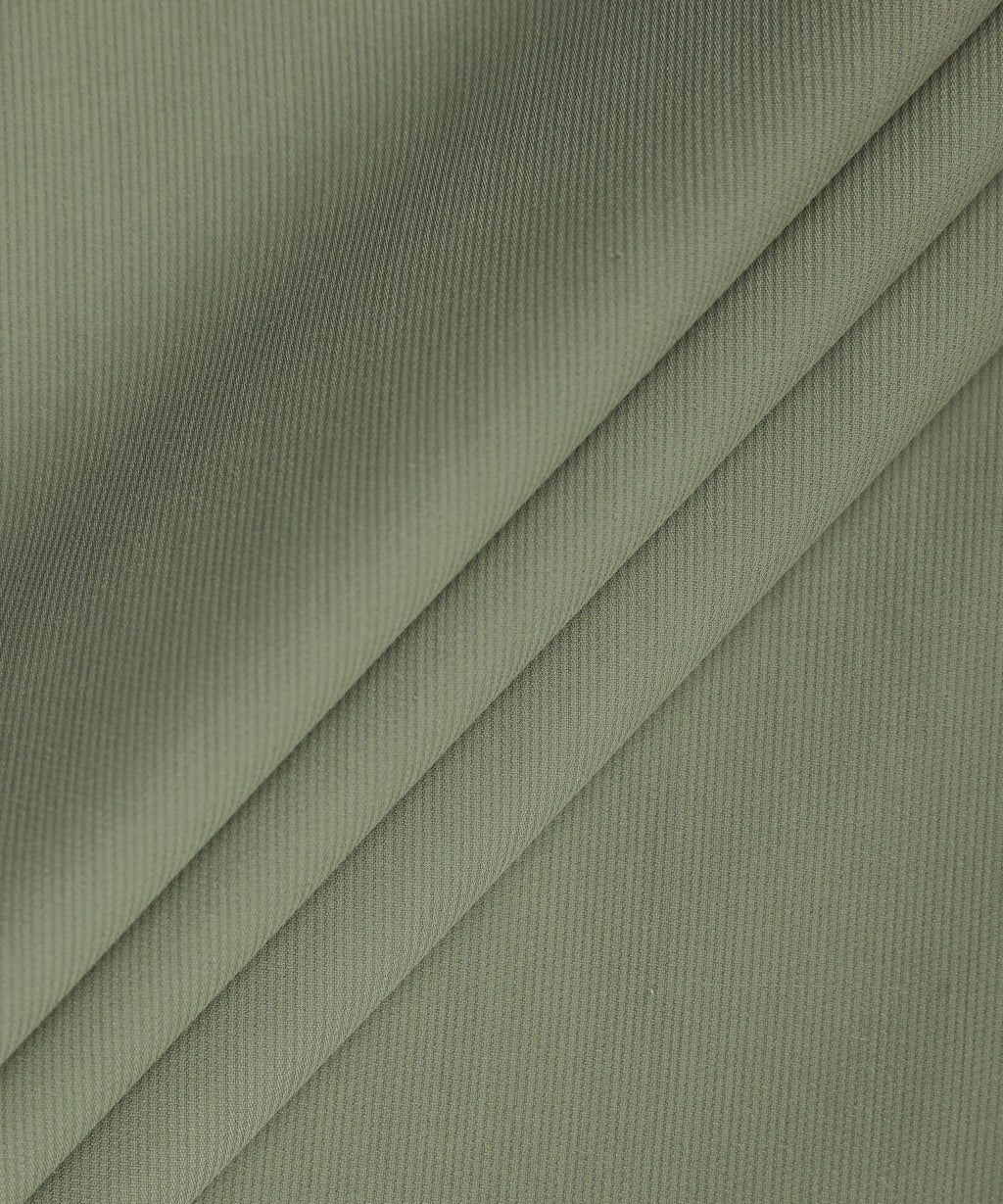Men Unstitched Viscose Light Olive Full Suit Fabric 