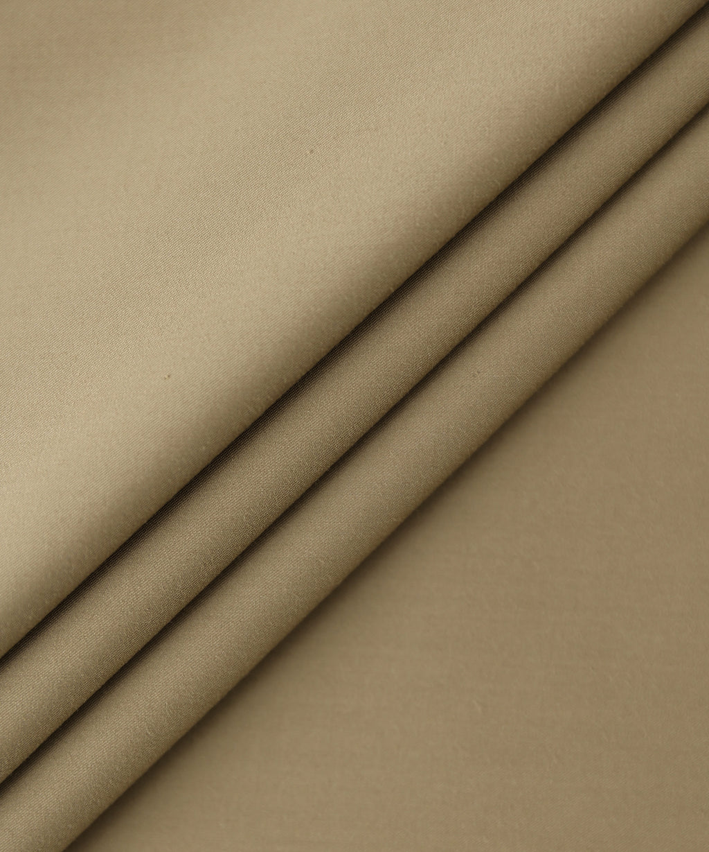 Men Unstitched Viscose Beige Full Suit Fabric