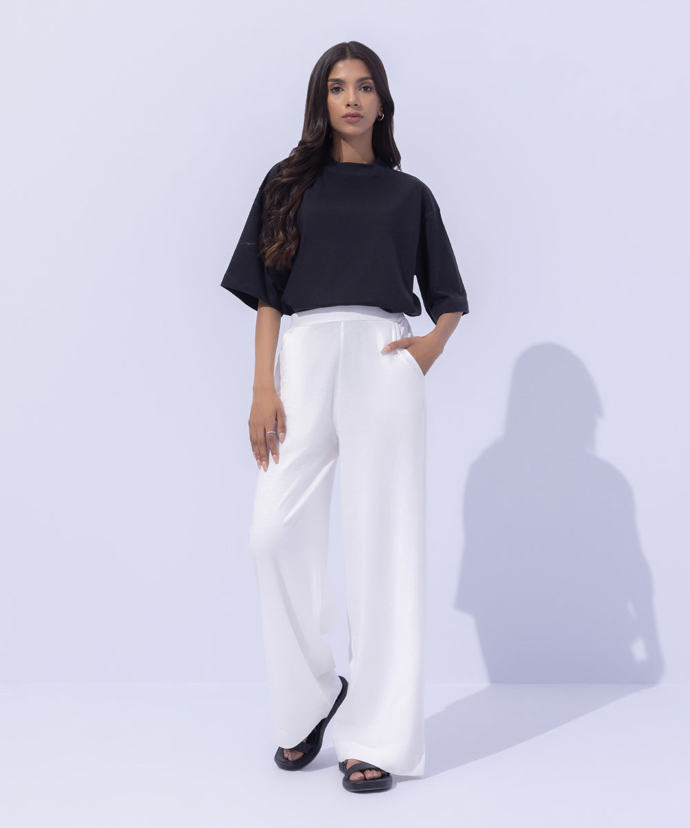 Women's Western Wear White Culottes