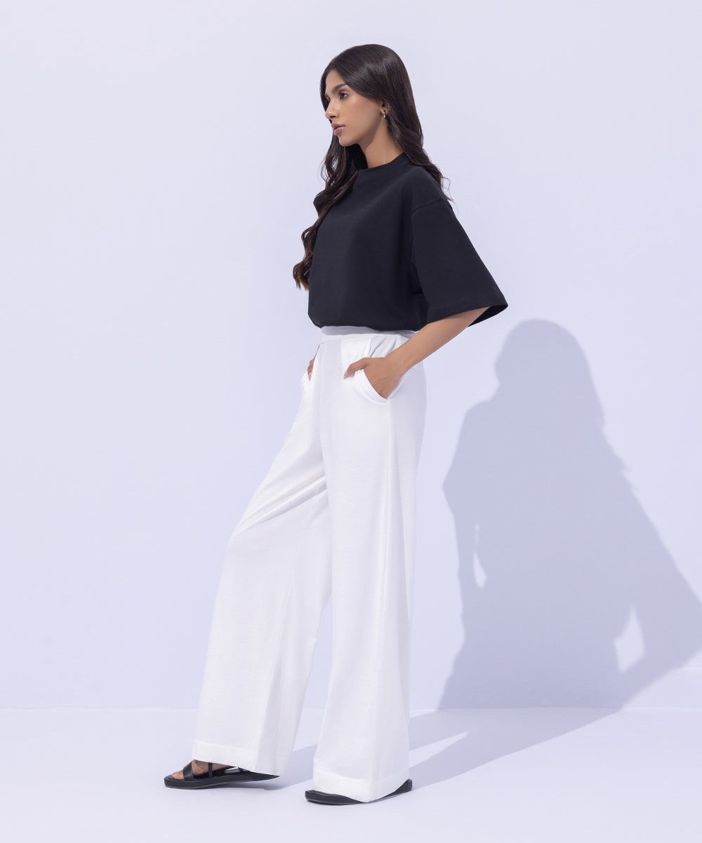 Women's Western Wear White Culottes