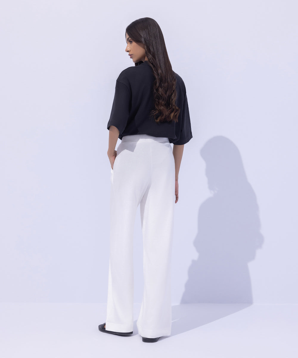 Women's Western Wear White Culottes